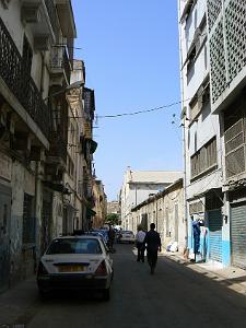 rue Kimburn au fond la place Hoche 